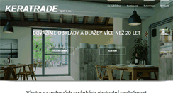 Desktop Screenshot of keratrade.cz